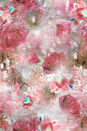 玫瑰印花华亿平台图片