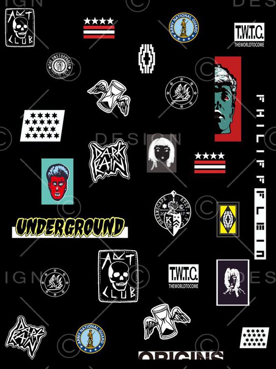 标志印花华亿平台图片