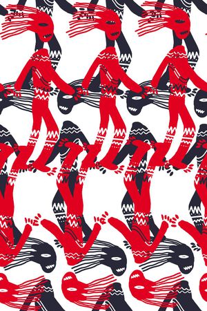 时尚潮流印花华亿平台图片