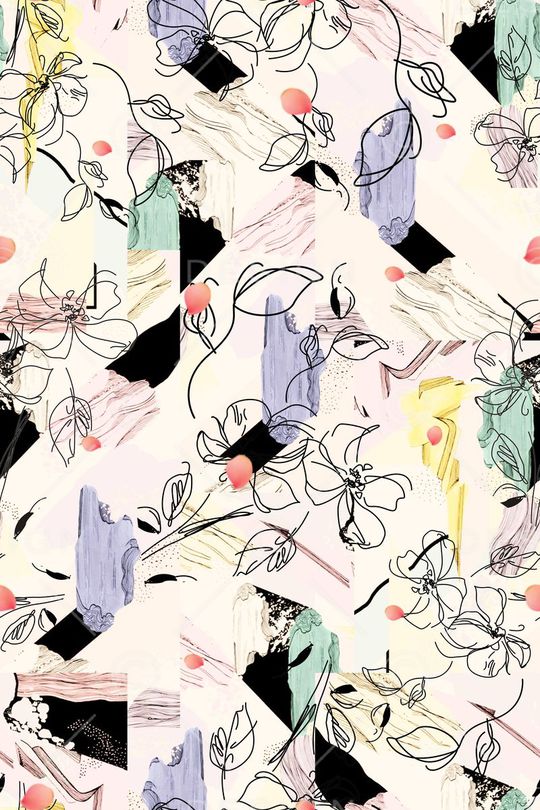 水彩印花华亿平台图片