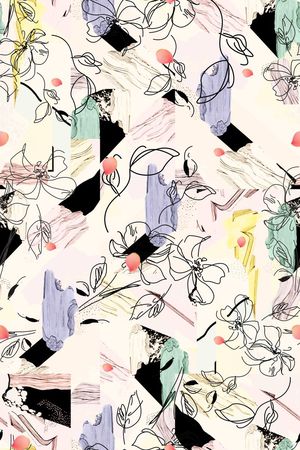 水彩印花华亿平台图片