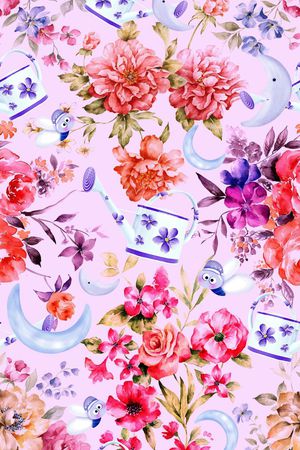 花朵印花华亿平台图片