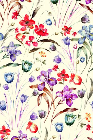 郁金香印花华亿平台图片