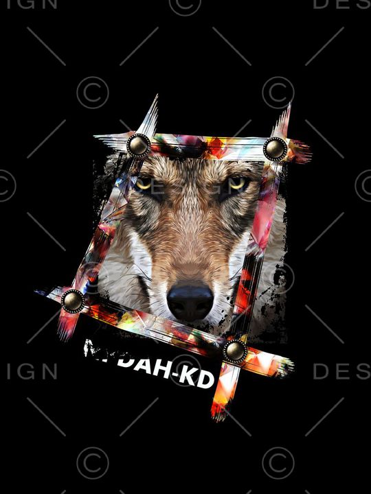 狼头印花华亿平台图片