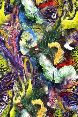 抽象印花华亿平台图片