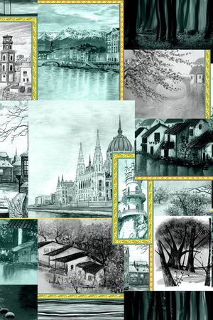 建筑印花华亿平台图片