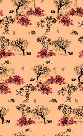 631169-中国风 水墨风景--3