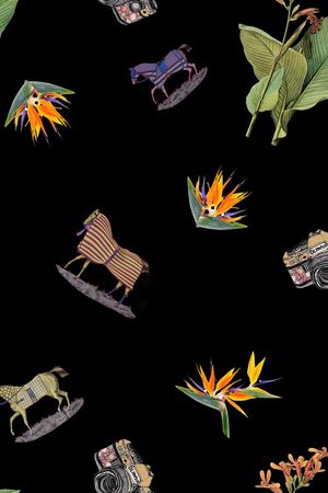 ♥红桃A〖复古时代〗印花华亿平台图片