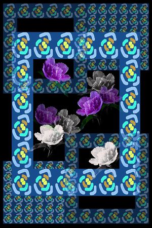 时尚男士印花华亿平台图片