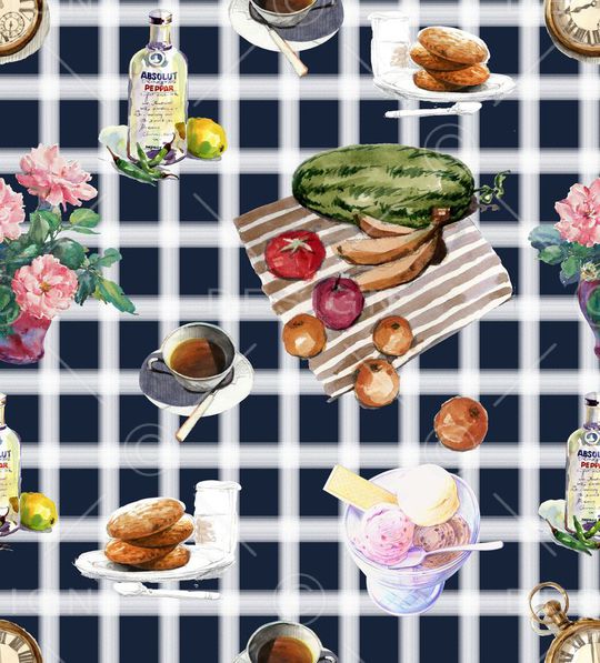 野餐印花华亿平台图片