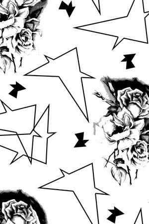 玫瑰花印花华亿平台图片