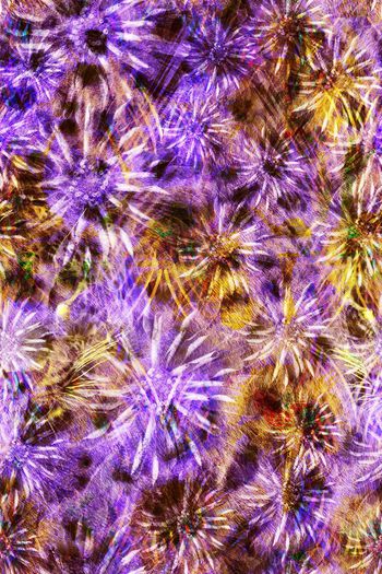 631352-时尚动物纹理花卉2