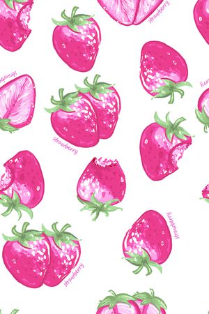 草莓印花华亿平台图片