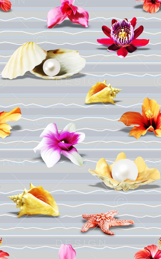 小清新印花华亿平台图片