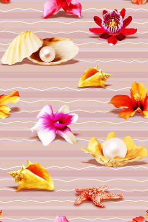 小清新印花华亿平台图片