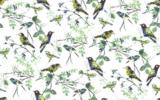 植物印花华亿平台图片