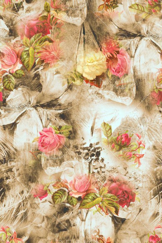 玫瑰印花华亿平台图片