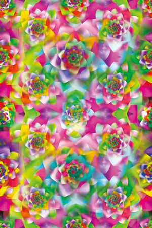 抽象水彩印花华亿平台图片