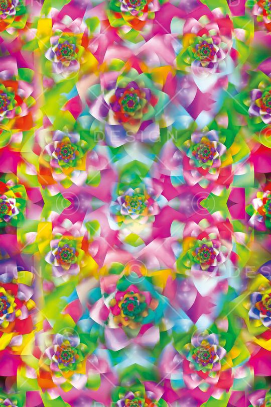 抽象水彩印花华亿平台图片