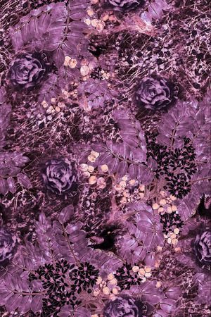 碎花印花华亿平台图片