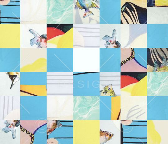 抽象印花华亿平台图片