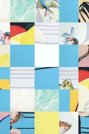 抽象印花华亿平台图片