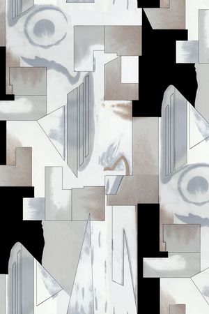 抽象印花华亿平台图片