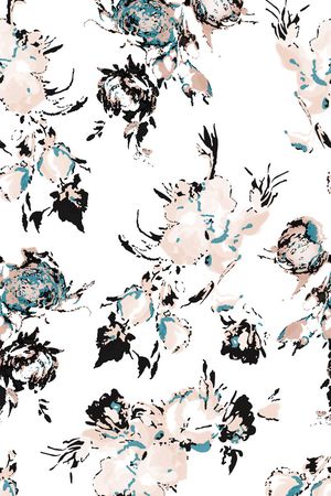 手绘印花华亿平台图片