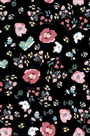 碎花印花华亿平台图片