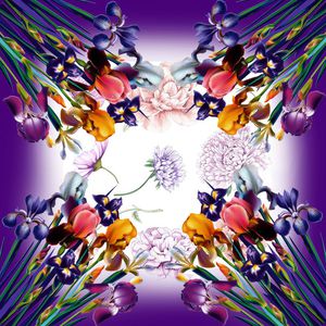 花朵印花华亿平台图片