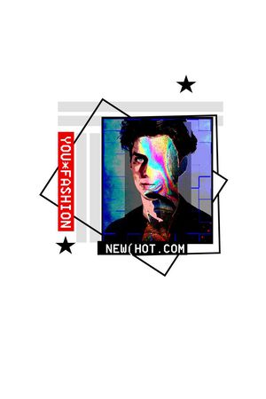 人物印花华亿平台图片