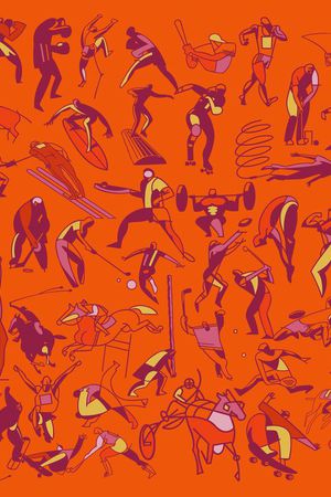 人物印花华亿平台图片