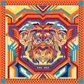 丝巾印花华亿平台图片