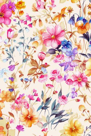 小碎花印花华亿平台图片