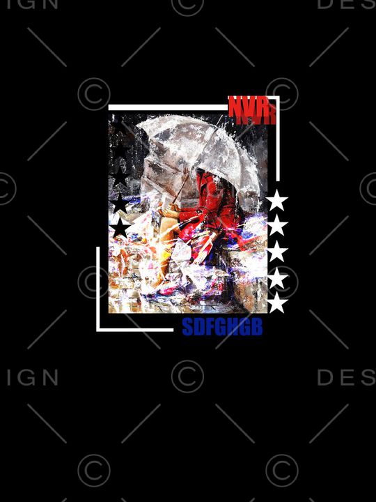 时尚抽象几何女人印花印花华亿平台图片