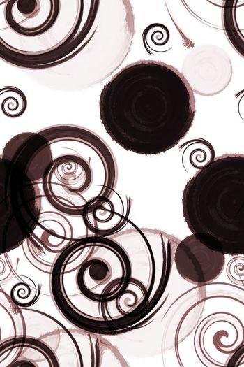 圆圈印花华亿平台图片