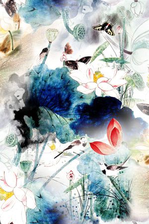 民族风印花华亿平台图片