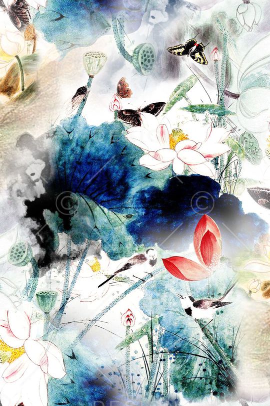 民族风印花华亿平台图片