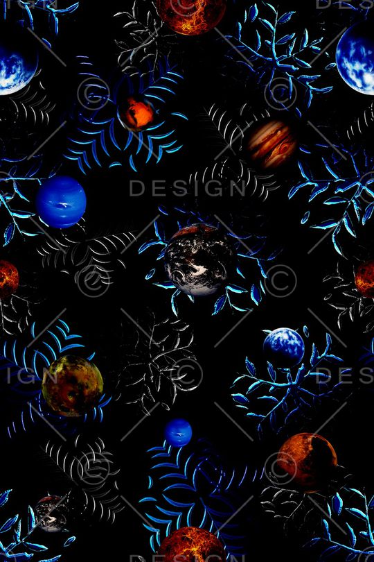 手绘印花华亿平台图片