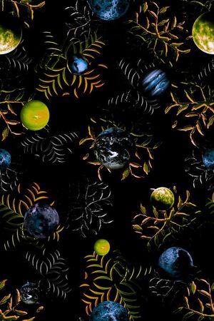 手绘印花华亿平台图片