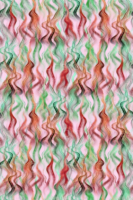 大笔触印花华亿平台图片