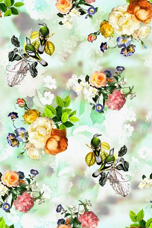 时尚印花华亿平台图片