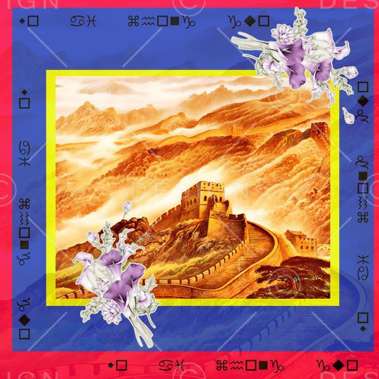 风景印花华亿平台图片