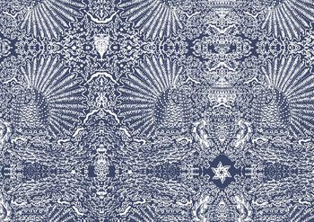 孔雀印花华亿平台图片