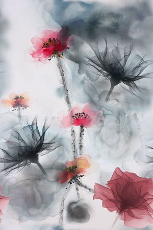 面料花印花华亿平台图片