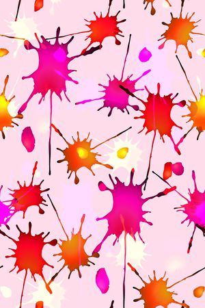 水墨印花华亿平台图片