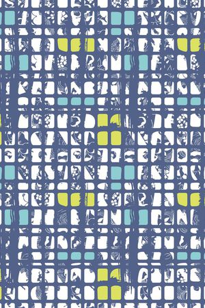 格子印花华亿平台图片