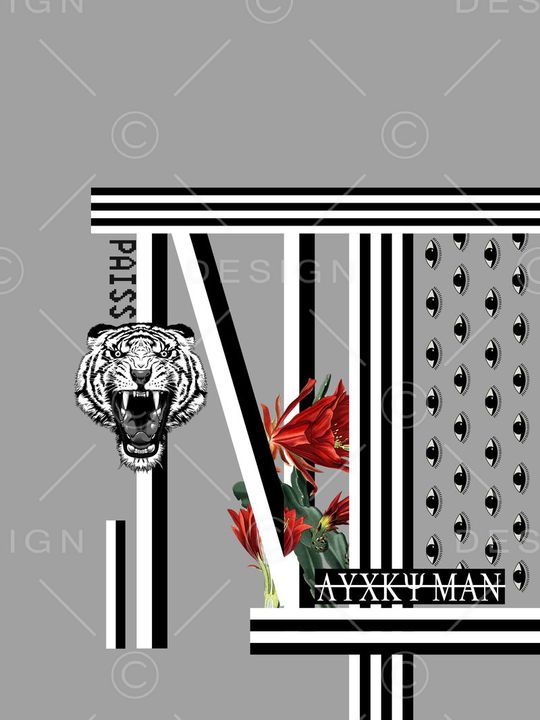 KENZO风格印花华亿平台图片