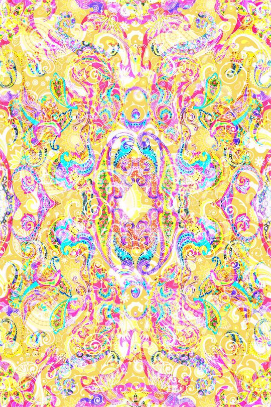 腰果印花华亿平台图片