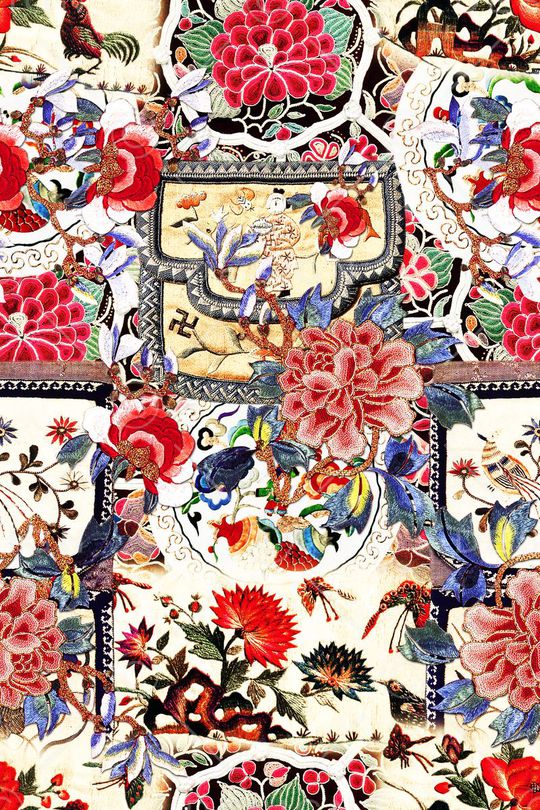 刺绣印花华亿平台图片